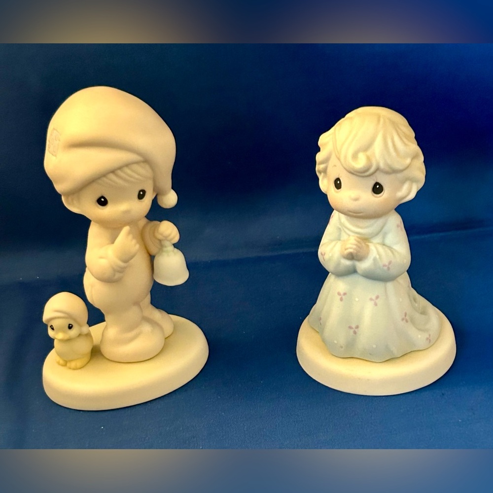 Precious Moments bundle of 2 figurines